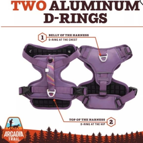 NWT.  ARCADIA TRAIL DOG HARNESS.  XXL - Picture 2 of 7